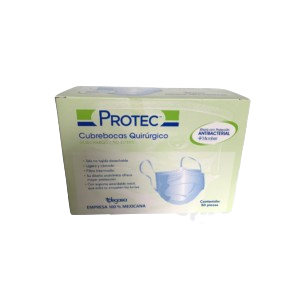CUBREBOCA DESECHABLE C/ELASTICO C/50 PROTEC.