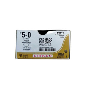 CATGUT CROMICO 5-0 RB-1