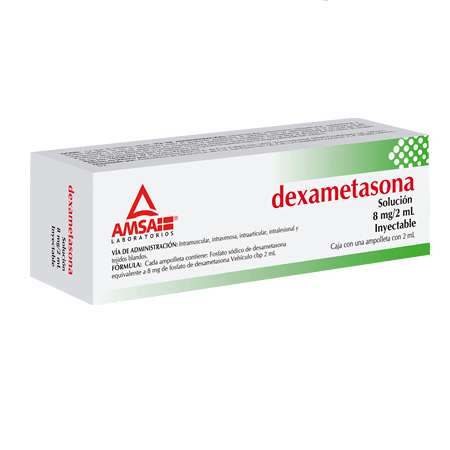 AM DEXAMETASONA 8 MG/2 ML. INY