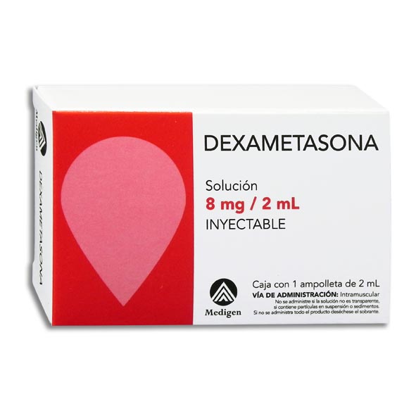 DEXAMETASONA 8MG/2ML INY. (MAVER)