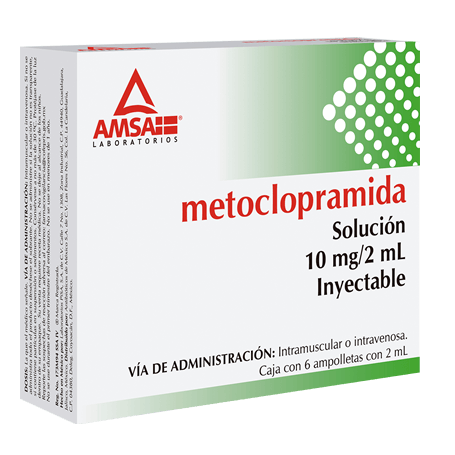 AM METOCLOPRAMIDA 10 MG/2 ML C/6 AMP. PLAST.