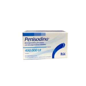 PENISODINA 400,000 UI INY. F AMP. Y SOLVENTE