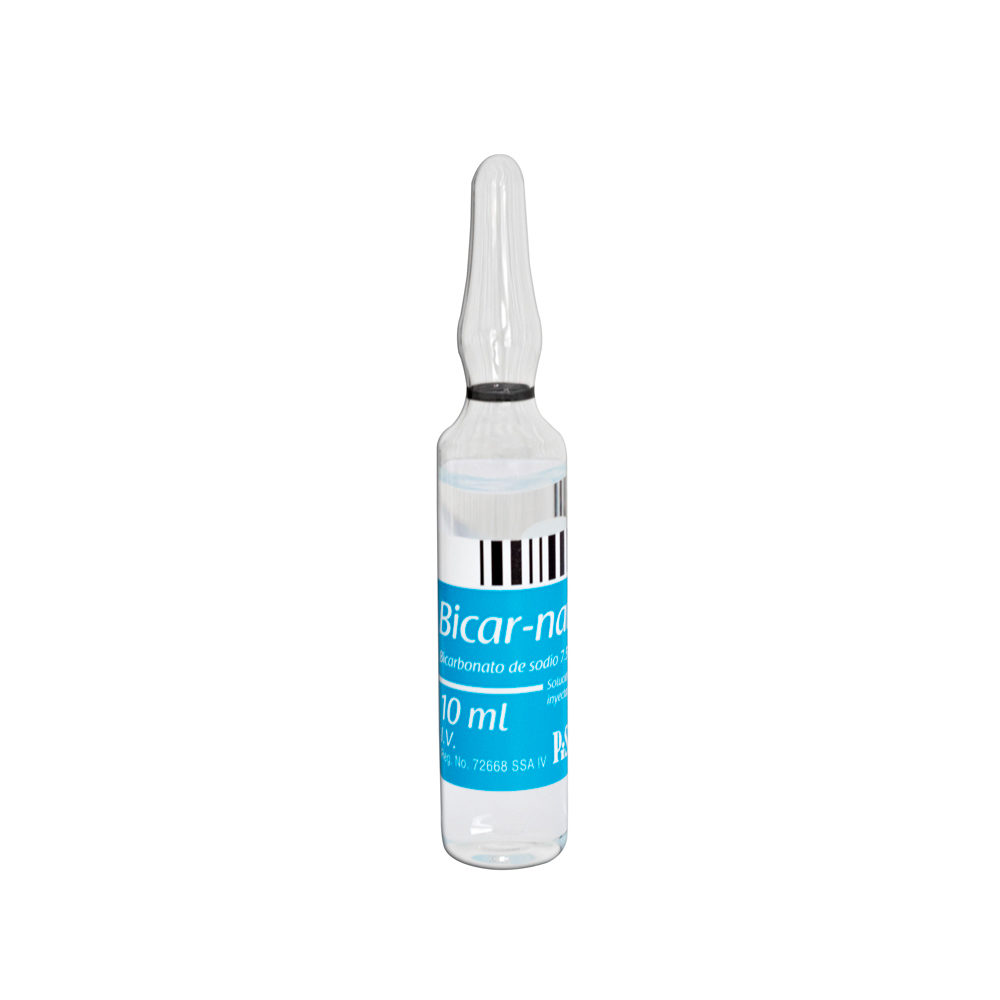 BICARNAT 7.5% 10ML. AMPOLLETA